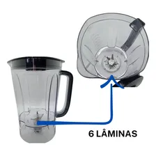 Copo Do Liquidificador Ph900 Philco Com Tampa Foto mini 4