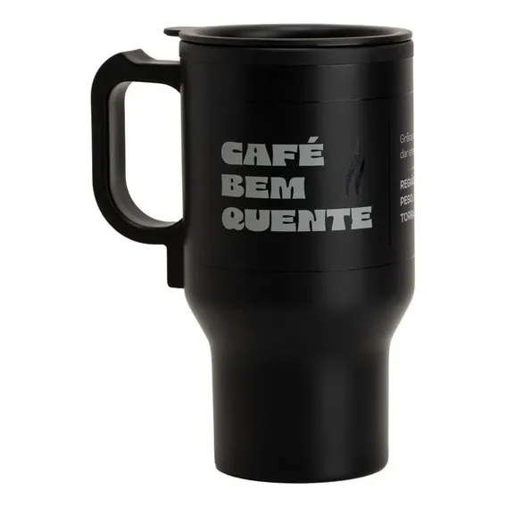 Copo Eletrico Cafe Bem Quente Cor Preto Foto 1