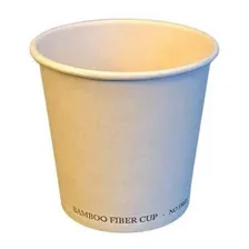 Copo Fibra Bambu 110ml - Cx 100 Unidades Biodegradável Foto mini 3