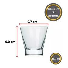 Copo Ilhabela Rocks 350ml Kit 12 Unidades Cor Transparente Nadir Figueredo Foto mini  2