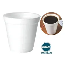 Copo Isopor Térmico Branco 60ml Bebidas Quentes- 100un Foto mini  3