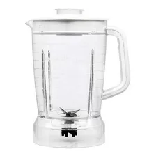 Copo Jarra Liquidificador Mondial L1000 Tampa Branca Cristal Foto mini 2