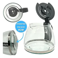 Copo Jarra Para Cafeteira Britânia Cp15 / Cp 15 Inox Café Pr Foto mini 3