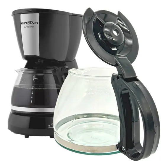 Copo Jarra Para Cafeteira Britânia Cp15 / Cp 15 Inox Café Pr Foto 1
