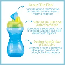 Copo Kuka Fun Cor Azul 330ml Foto mini 4