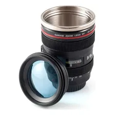 Copo Lente Câmera Caniam | Caneca Térmica | Macro Ef24-105mm Cor Preto Lente Aberta Foto mini 1