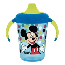 Copo Lillo Caneca De Treinamento Antivazamento Disney 207ml Mickey cor Azul Foto mini 4