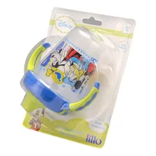 Copo Lillo Caneca De Treinamento Antivazamento Disney 207ml Mickey cor Azul Foto mini 3