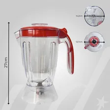 Copo Liquidificador CompatÃvel Mondial Eletronic Inox 850w Foto mini 4