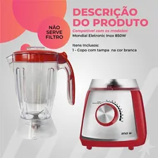 Copo Liquidificador CompatÃvel Mondial Eletronic Inox 850w Foto mini 3