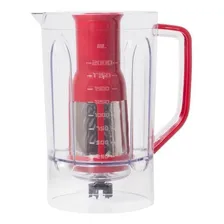 Copo Liquidificador Completo Vermelho L-1000/ L1200 Mondial Foto mini 2