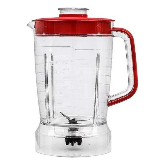 Copo Liquidificador Mondial L850 900w Cristal Tampa Vermelha Foto 1