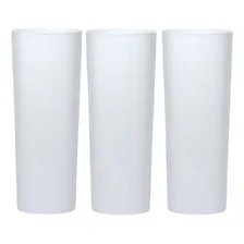 Copo Long Drink Kit Com 50 Copos Branco Liso Foto mini 2