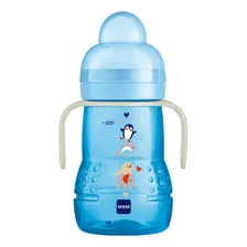 Copo Mam Trainer+ Night 220ml Azul 4+ Meses Foto  mini 1