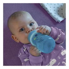 Copo Mam Trainer+ Night 220ml Azul 4+ Meses Foto mini  3