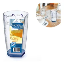 Copo Medidor Graduado AcrÃlico Base Emborrachada 500ml Arthi Foto mini 4