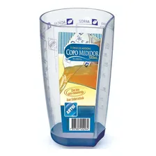 Copo Medidor Graduado AcrÃlico Base Emborrachada 500ml Arthi Foto mini 1