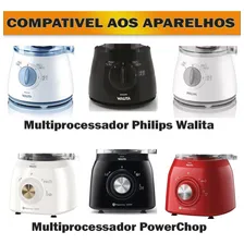 Copo Multiprocessador para Walita Philips Ri-7625 Ri-7630 Cristal Foto mini 3