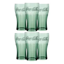 Copo Nadir Coca-cola Contour Coca-cola Coca Cola De 470ml Cor Verde Kit 6 Unidades Foto mini 2