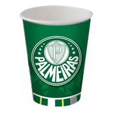 Copo Papel 200ml Palmeiras Festcolor - 8 Unid Foto mini 1