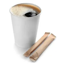 Copo Papel Branco 270ml Biodegradável Térmico - 100un Foto mini 2