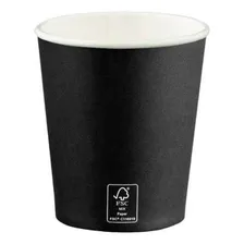 Copo Papel Preto 110ml - Caixa 500 Unidades Biodegradável Foto mini 3