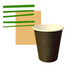 Copo Papel Preto 180ml - Caixa 500 Unidades Biodegradável Foto mini  2