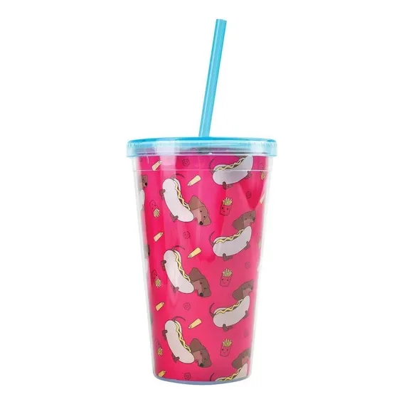 Copo Para Bebês Dermiwil Copo , Canudo , Infantil Com Canudo De 450ml Foto 1