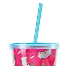 Copo Para Bebês Dermiwil Copo , Canudo , Infantil Com Canudo De 450ml Foto mini  2