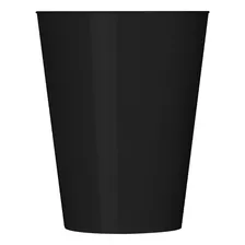 Copo Plastico Duro Pp Preto Strawplast 200ml C/10 Kit C/ 6 Foto  mini 1