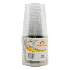 Copo Premium Luxo Borda Prata 200 10 Unidades Foto mini 4