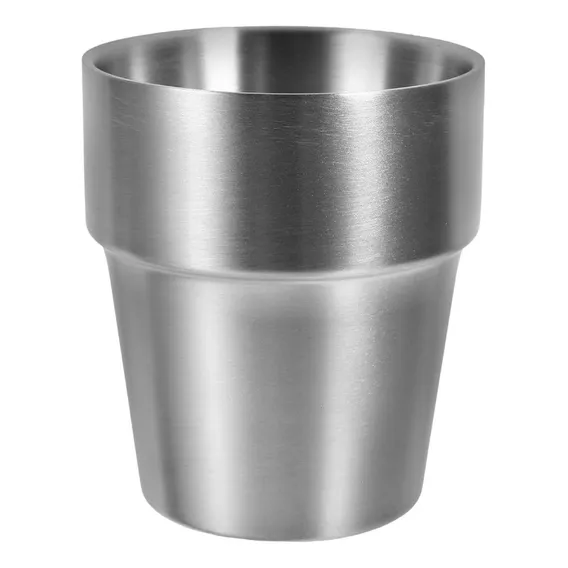 Copo Térmico Aço Inox 260ml Com Parede Dupla Kit Com 5 Uni Foto 1