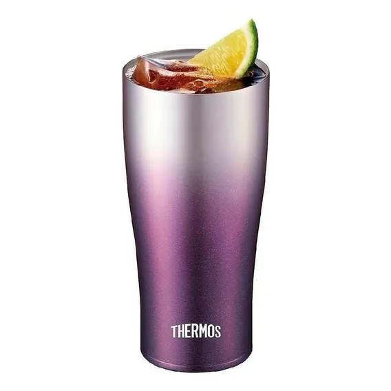 Copo Térmico Caribe 420ml Thermos - Roxo Liso Foto 1
