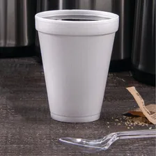 Copo térmico Copo Termico Isopor 240ml cor branco 240mL Foto mini 3