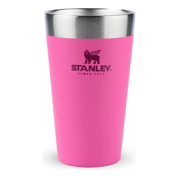 Copo térmico de cerveja Stanley 473ml cor rosa Foto 1