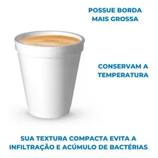 Copo Térmico Descartável Isopor Café 180ml 300 Unidades Foto mini 2