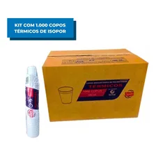 Copo Térmico Descartável Isopor Café 180ml Com 1000 Unidades Foto mini 2