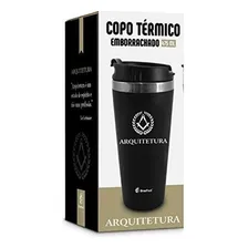 Copo Térmico Emborrachado Arquitetura Presente Arquiteto Cor Preto Foto mini 4