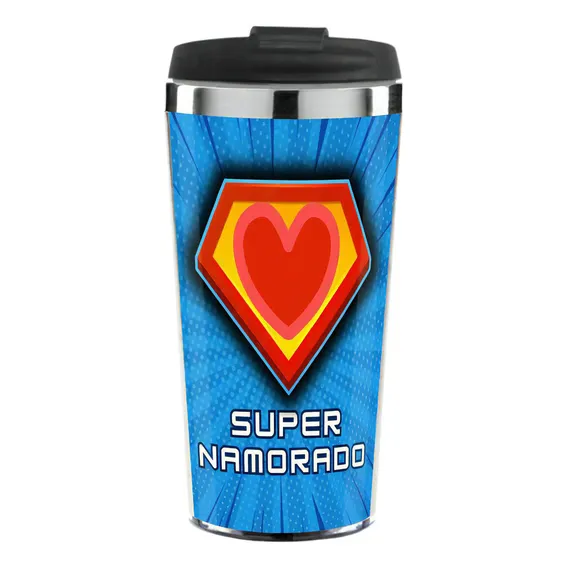 Copo Térmico Personalizado Namorados Super Namorado Foto 1