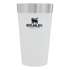 Copo Térmico Stanley Adventure Stacking Vacuum Pint Copo Stanley Cor Branco 473ml Foto mini 1