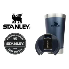 Copo Térmico Stanley Cerveja Azul 473  Com Tampa Abridor Foto mini 4
