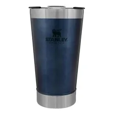 Copo Térmico Stanley Cerveja Azul 473  Com Tampa Abridor Foto  mini 1
