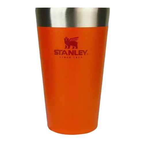 Copo Térmico Stanley Cerveja Sem Tampa 473ml Laranja Foto 1