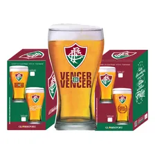 Copo Time Fluminense Desde Pequeno Te Sigo P/ Cerveja 470ml Cor Transparente Foto mini 1