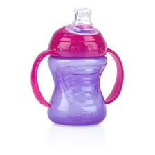 Copo Transição Alça Bico Silicone Antivazamento 240ml Foto  mini 1