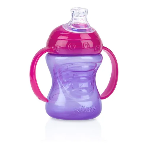 Copo Transição Alça Bico Silicone Antivazamento 240ml Foto 1