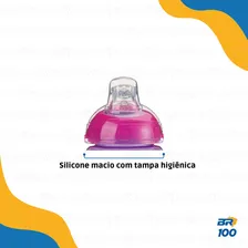 Copo Transição Alça Bico Silicone Antivazamento 240ml Foto mini  3