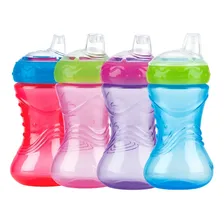 Copo Treinamento Bico Silicone 300ml Antivazamento 6m+- Nuby Foto mini  3