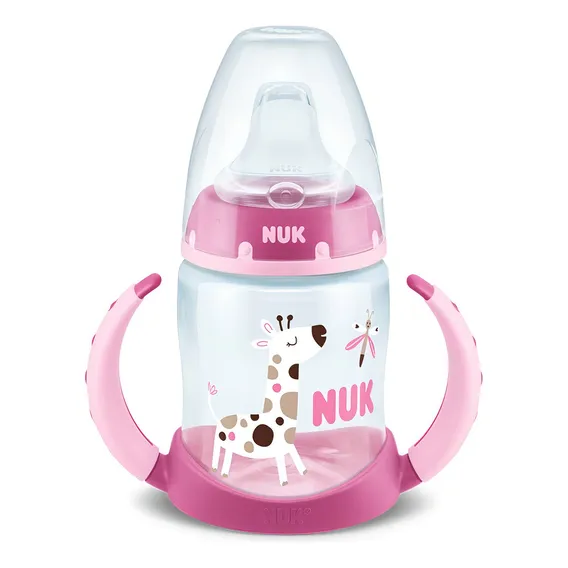 Copo Treinamento First Choice Girafa 150ml Rosa ? NUK Foto 1