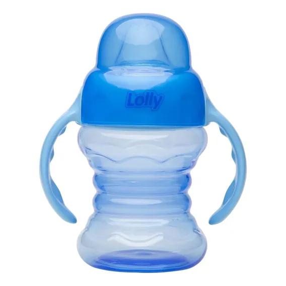 Copo Treinamento Lolly Clean Bico De Silicone Com Alça Foto 1